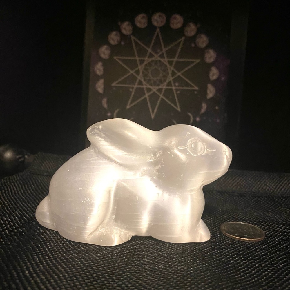 ❤️Satin Spar Rabbit